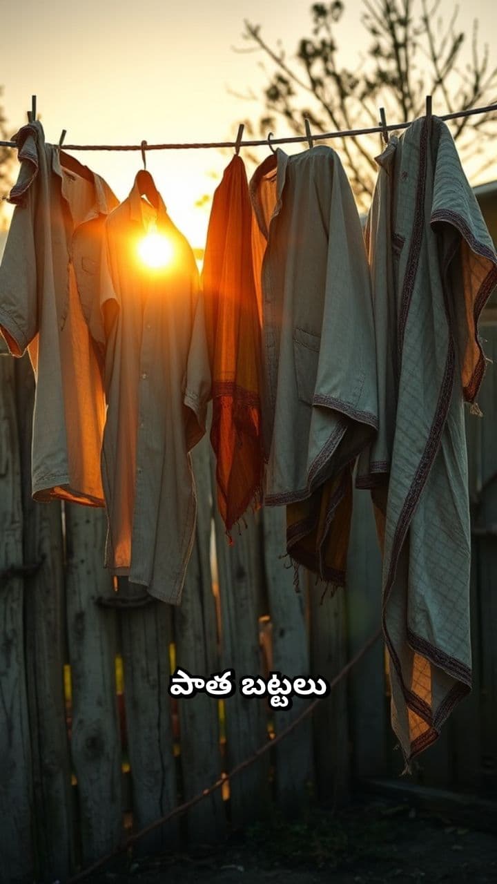 పాత బట్టలు ఆరబెట్టడం ప్రమాదకరం