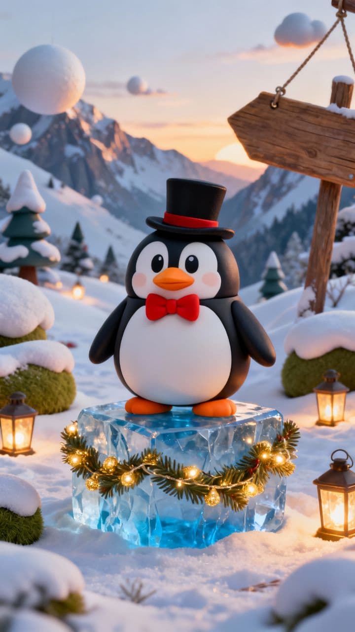 Penguin Talent Show Chaos