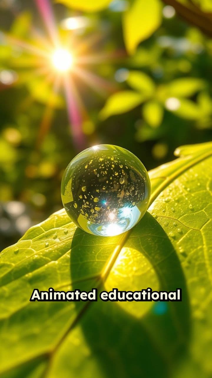 From Leaf Droplet to Bacteria