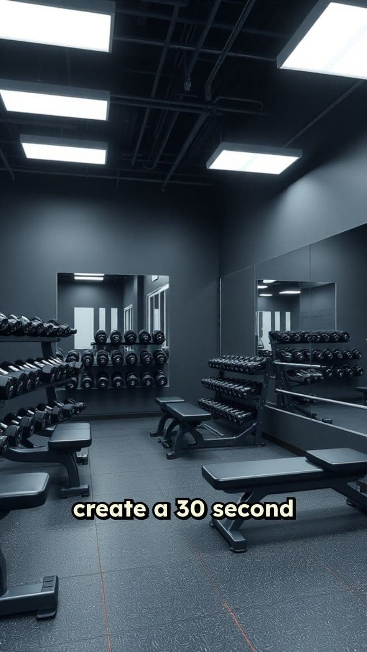 Gym Workout in 30 Seconds