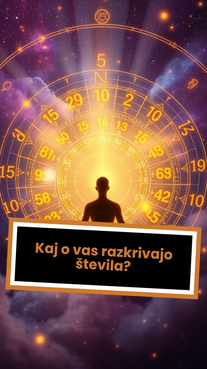 Kaj o vas razkrivajo števila?