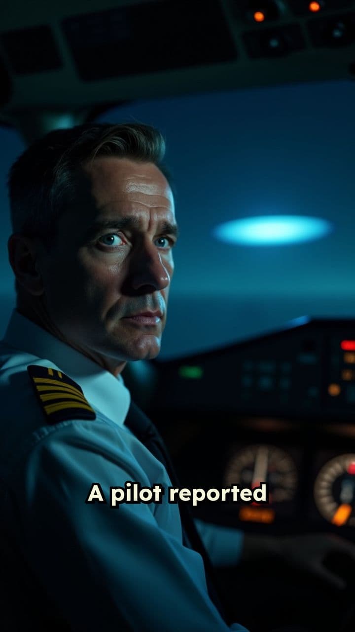 UFO Shuts Down Plane Mid-Air