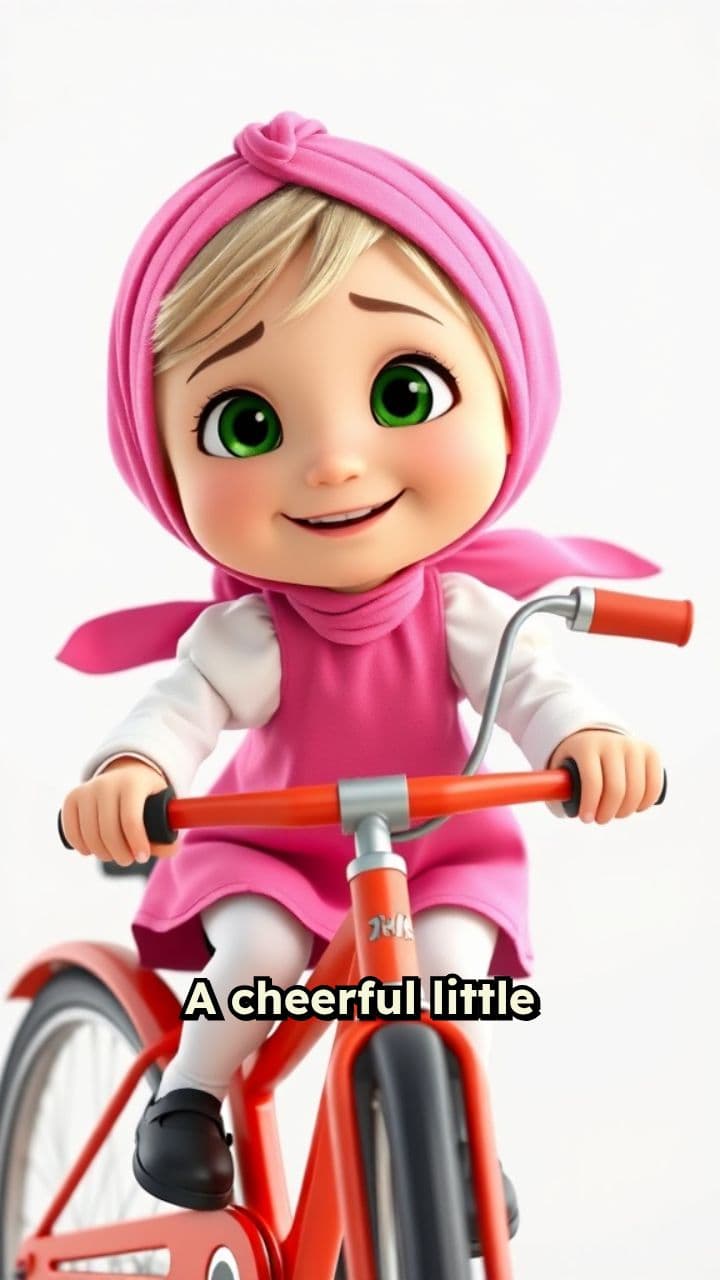 Маша кружит вокруг микроскопа