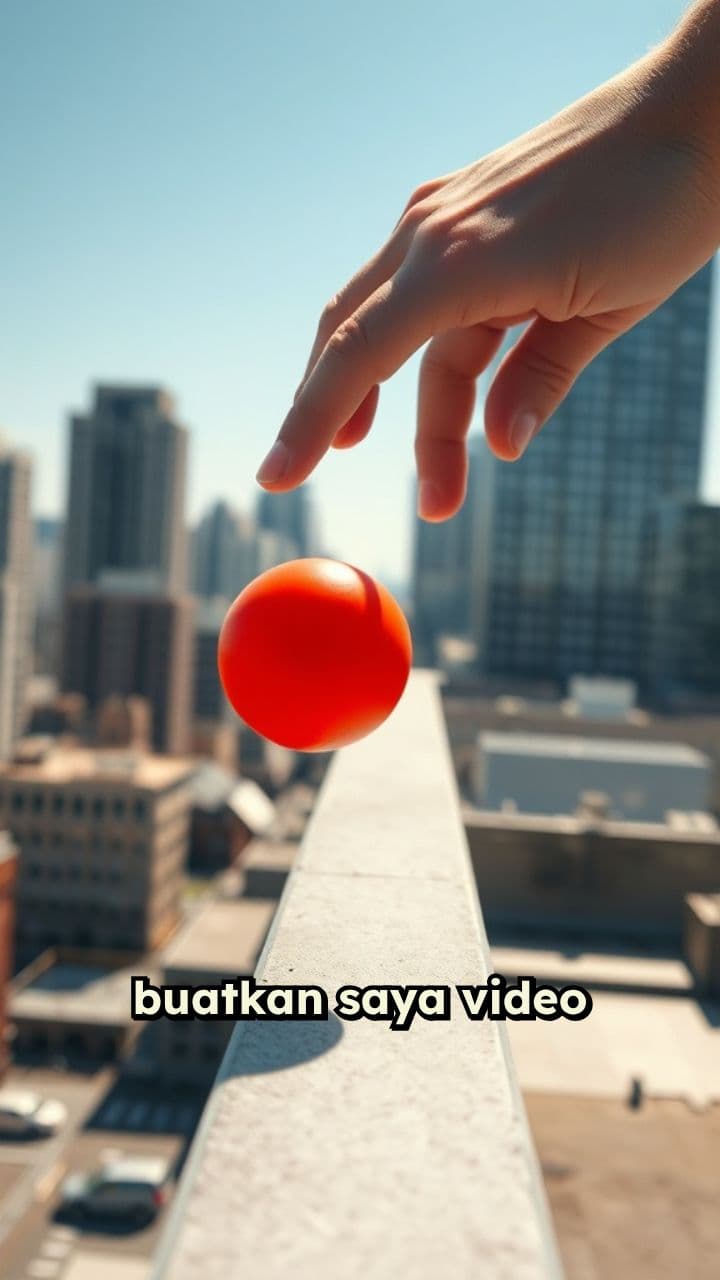 Eksperimen Objek Jatuh dari Ketinggian