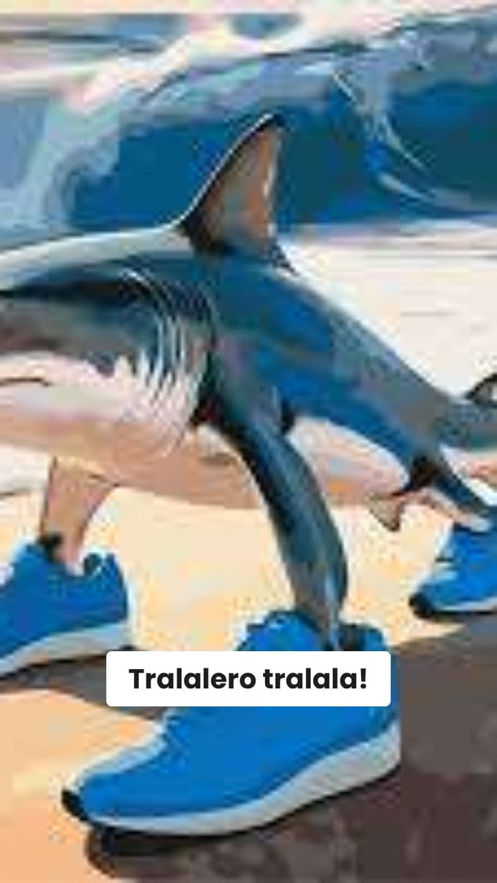 Tralalero Tralala (the OG shark-sneaker)