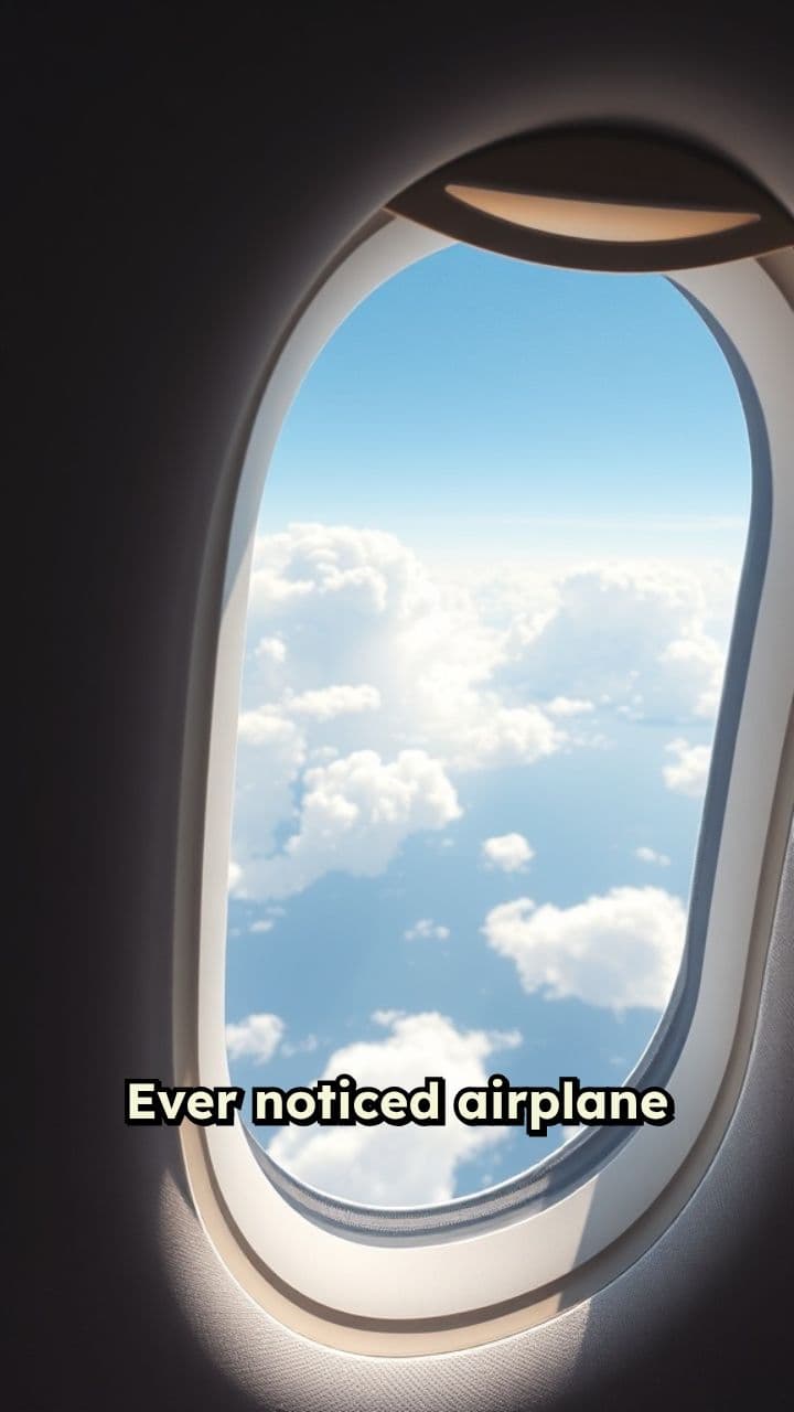Why Airplane Windows Are Round