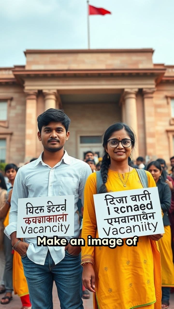 MPSC Students Protest Outside Office