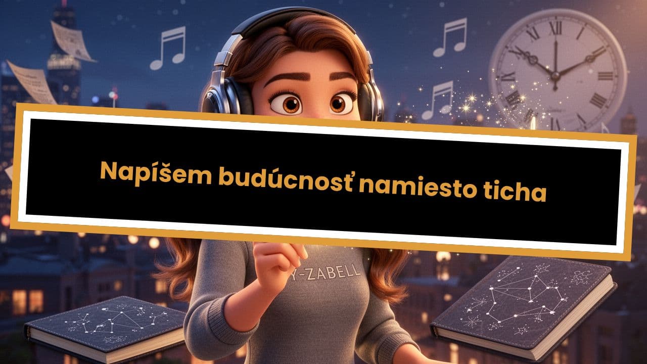 Napíšem budúcnosť namiesto ticha