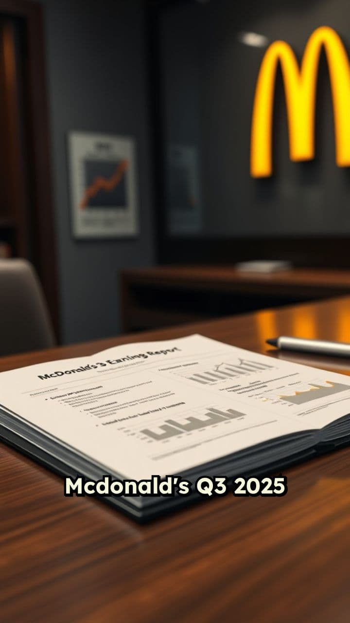 McDonald's Q3 2025 Earnings Highlights