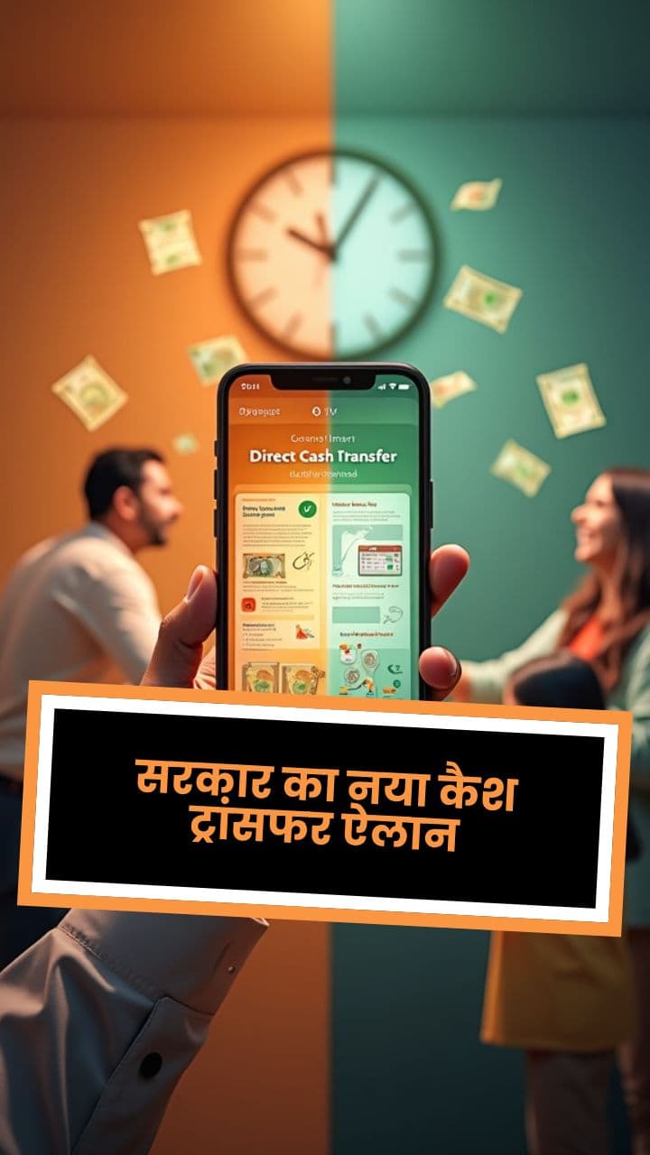सरकार का नया कैश ट्रांसफर ऐलान