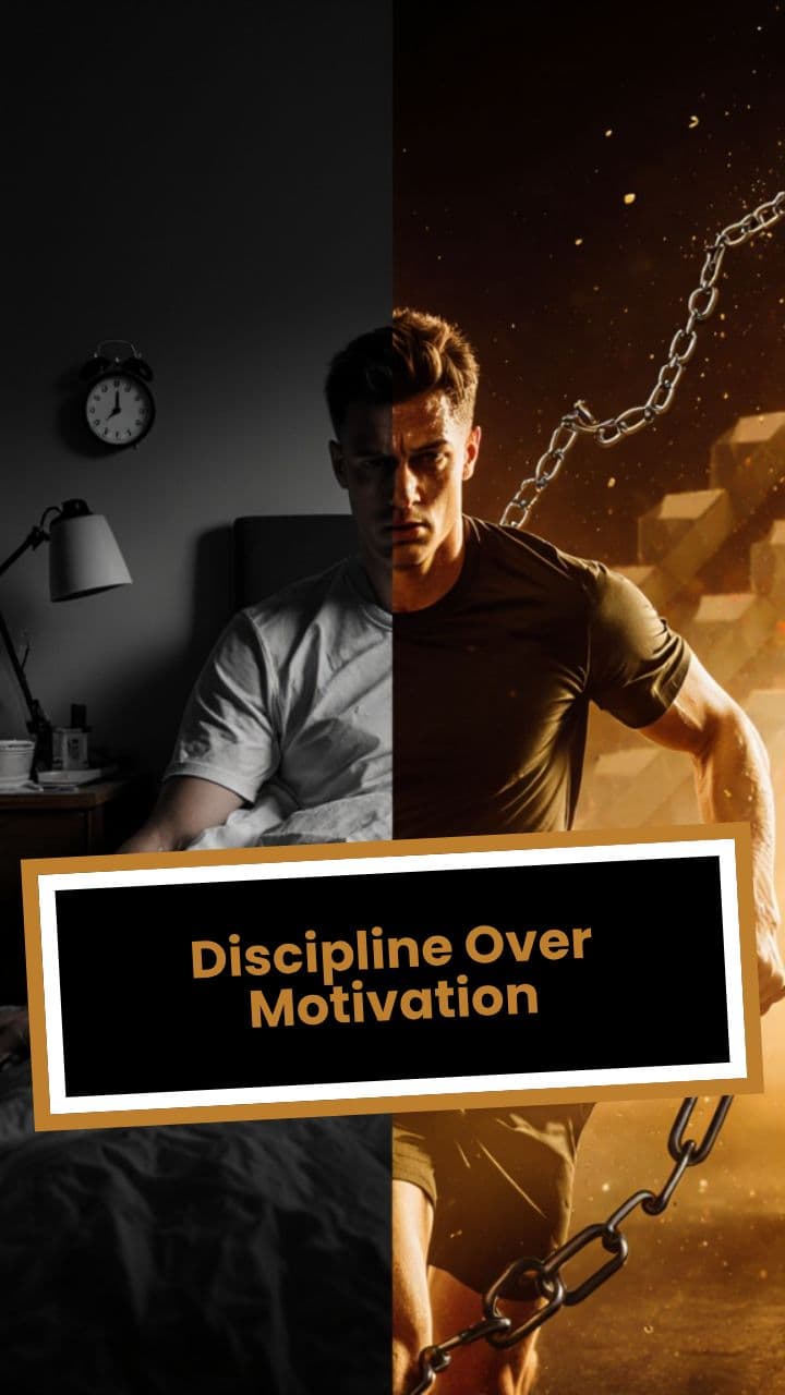 Discipline Over Motivation