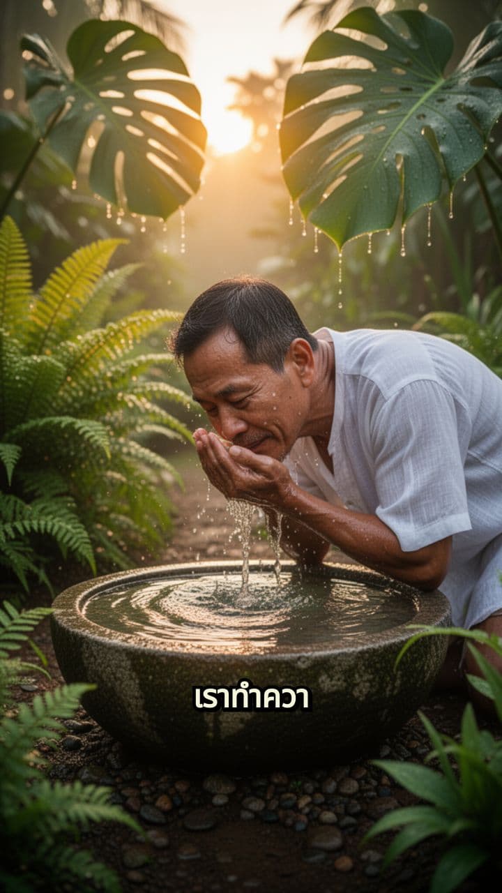 ทำความสะอาดจิตใจด้วยสติ