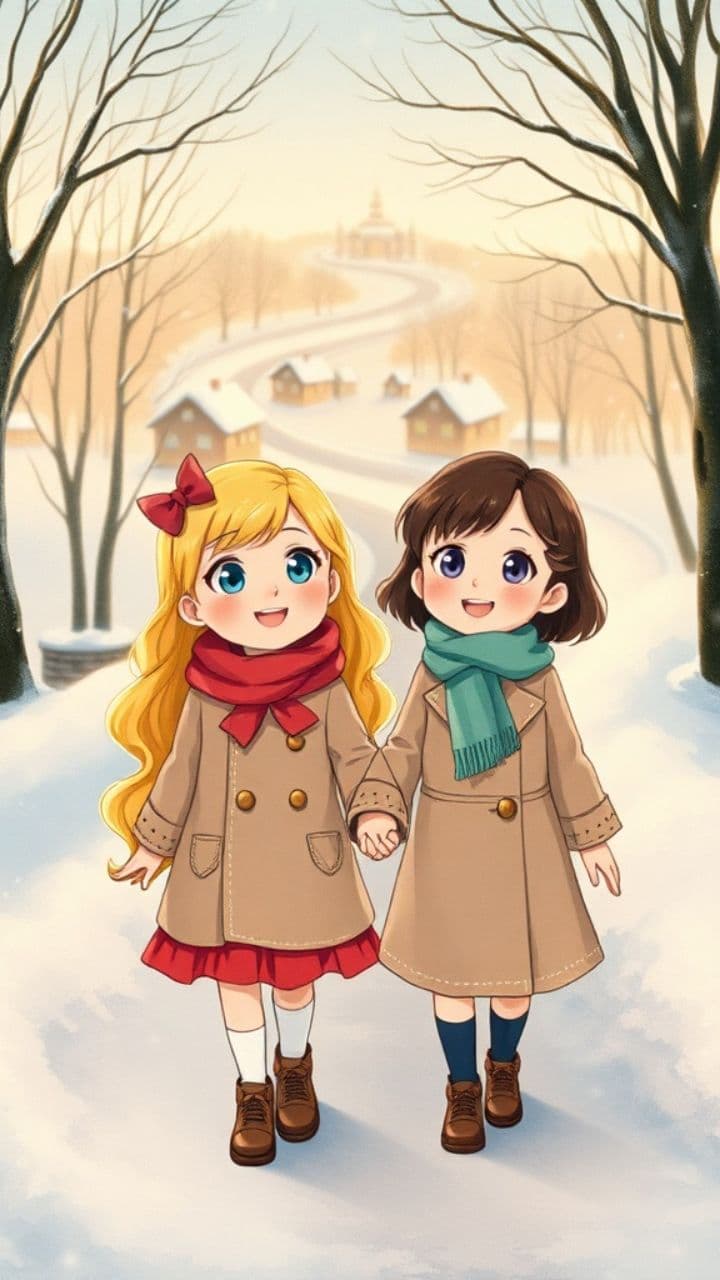 Nora y Nina en Navidad