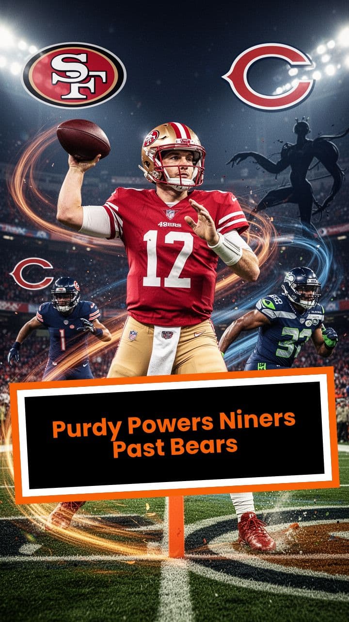 Purdy Powers Niners Past Bears