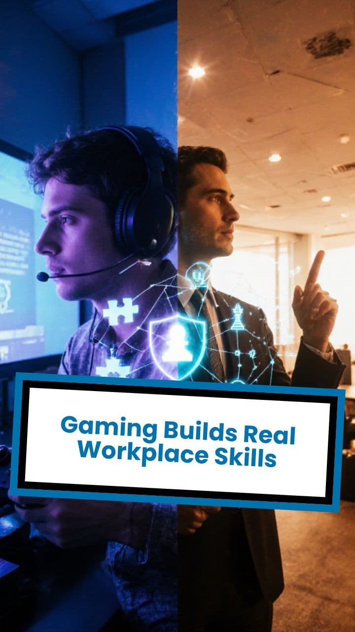 Gaming Builds Real Workplace Skills