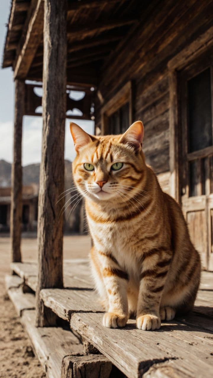 Rusty: The Western Cat Hero