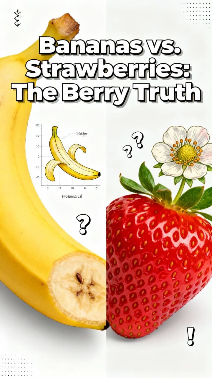 Bananas vs. Strawberries: The Berry Truth