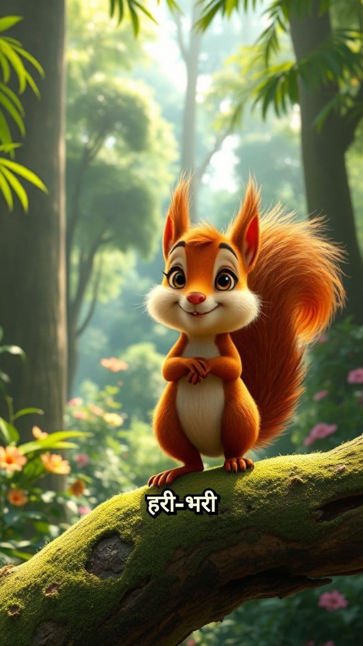 गिलहरी की गर्मी की छुट्टियाँ