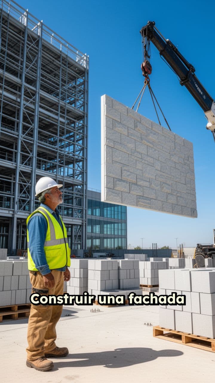 Fachadas industrializadas: rápidas, baratas y eficientes