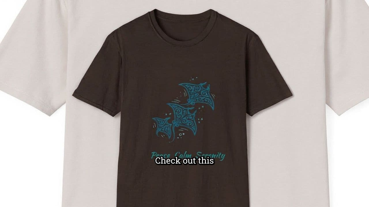 Beautiful Manta Ray Shirts