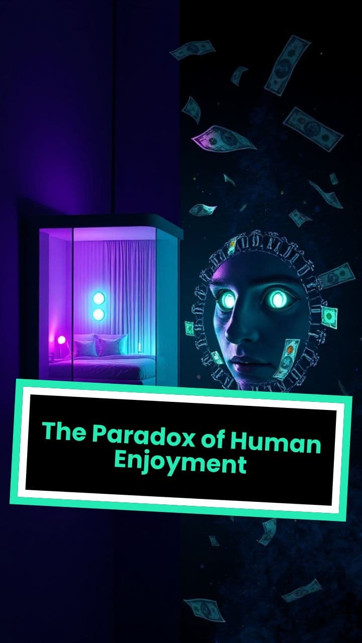 The Paradox of Human Enjoyment