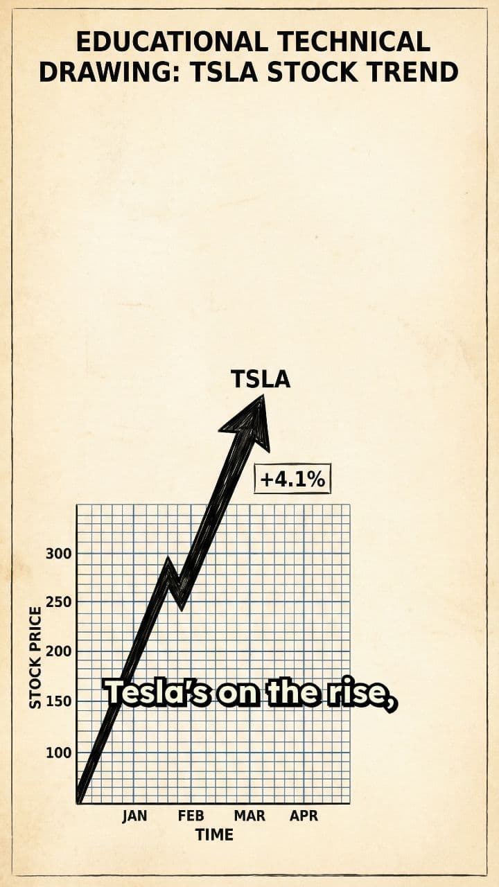 Tesla Approaches Historic Highs
