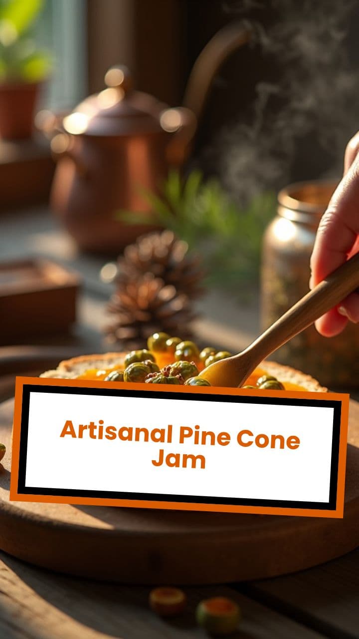 Artisanal Pine Cone Jam