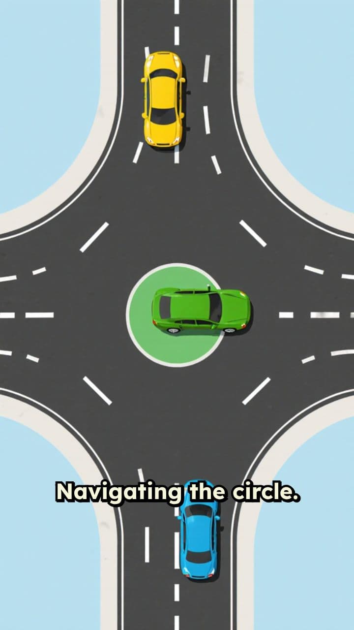 Roundabout Traffic Flow Demonstration