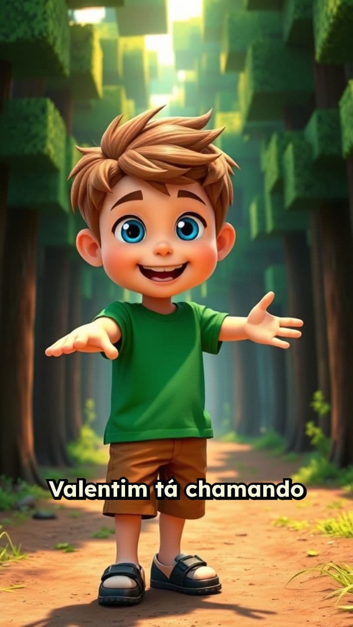 Aventura Épica de Minecraft com Valentim