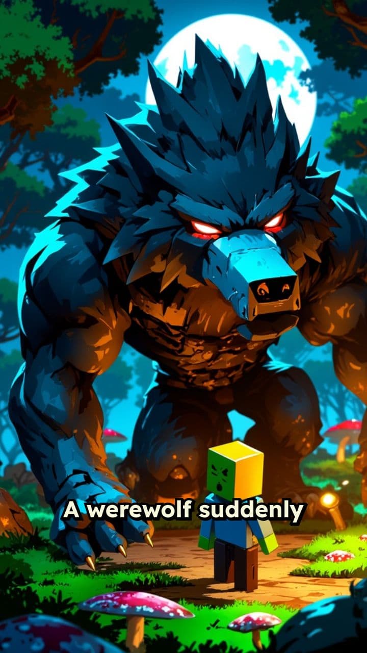 Werewolf Saves Noob in Hilarious Escape
