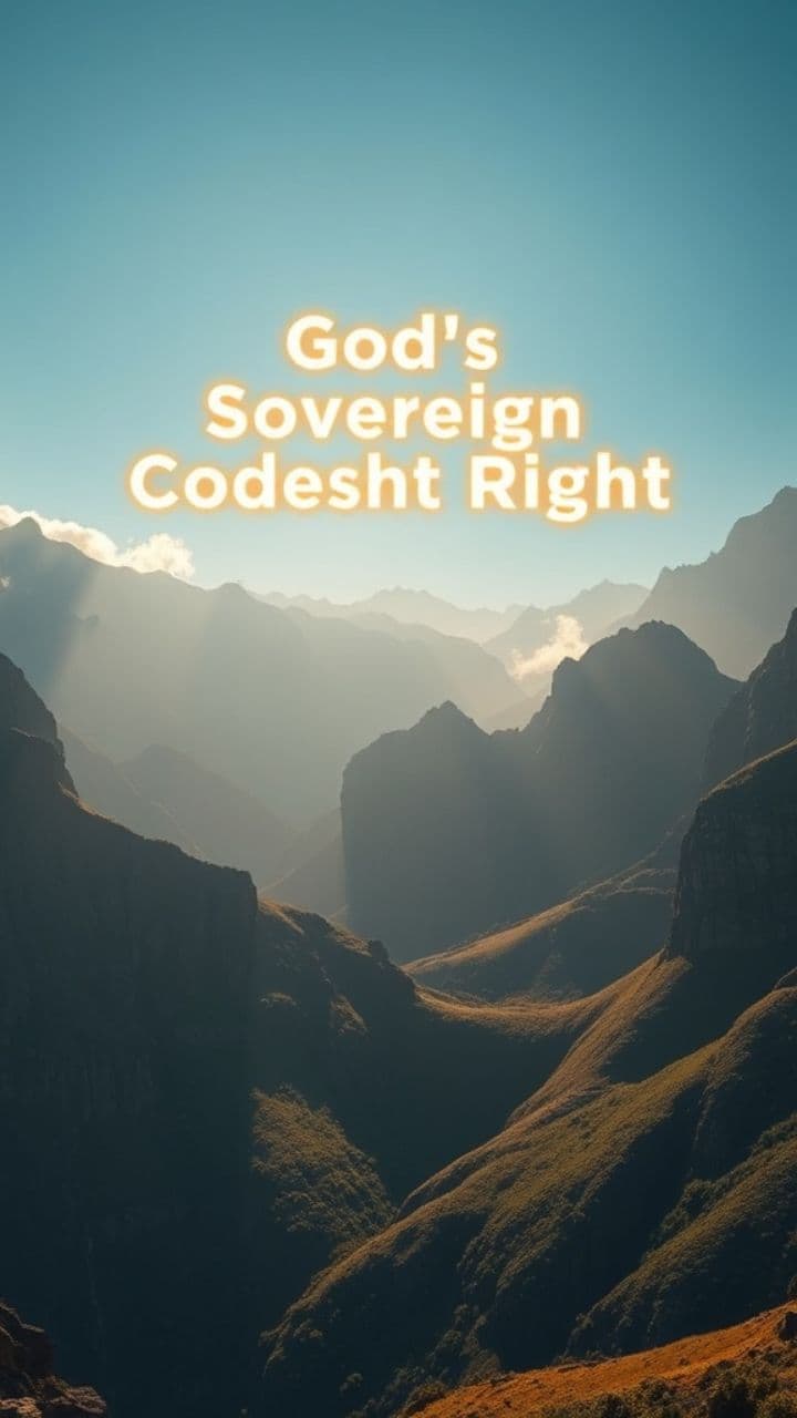 God's Sovereign Right, feat Yahweh's Yodelers