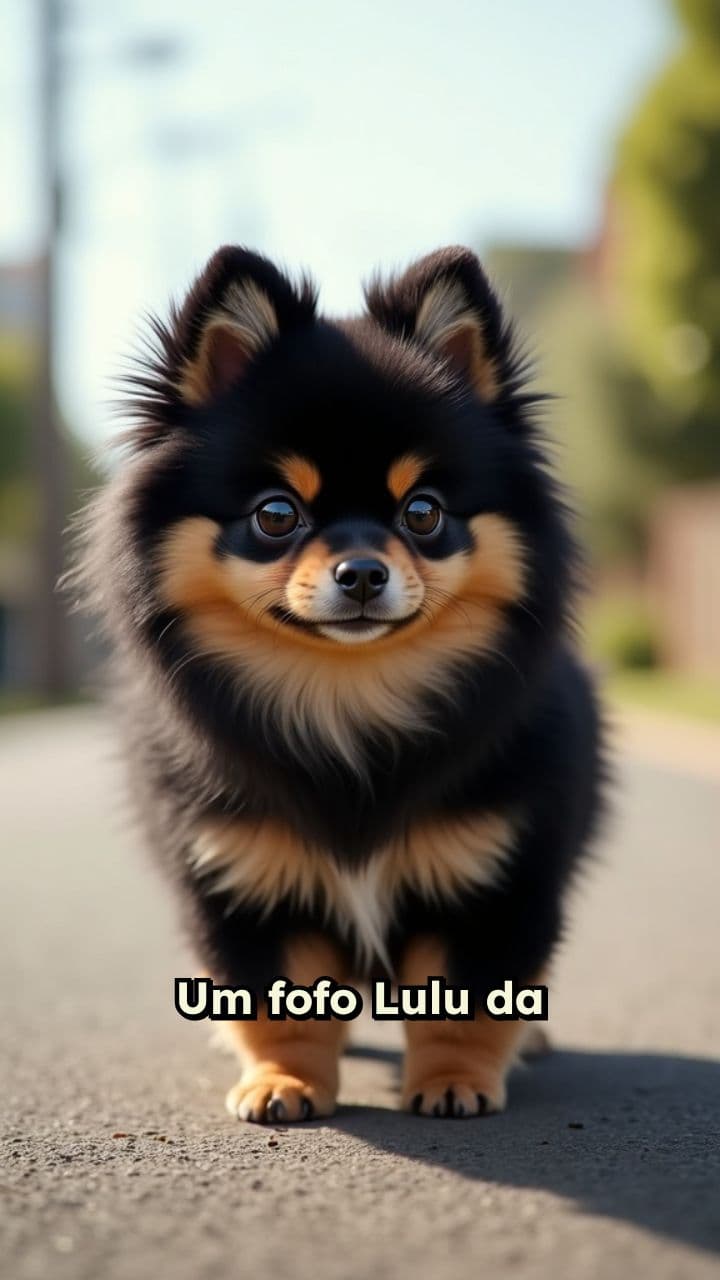 Lulu da Pomerânia em Ação Cômica