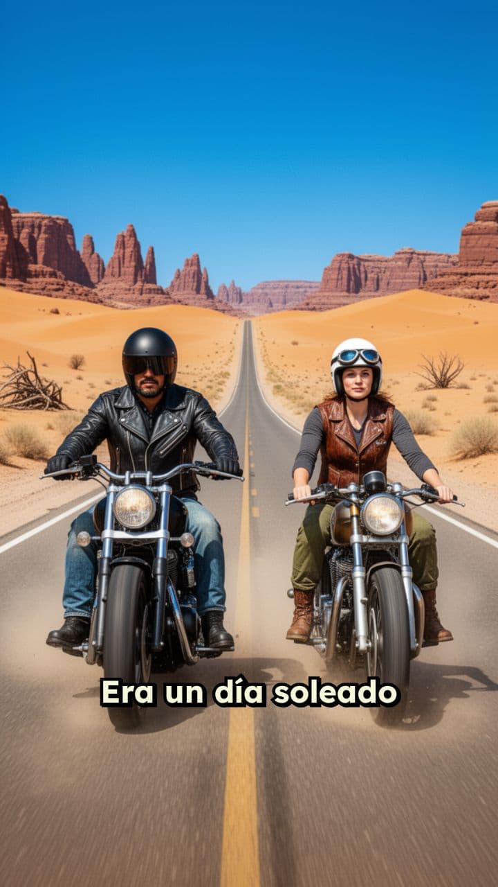 Encuentro con un camión en el desierto