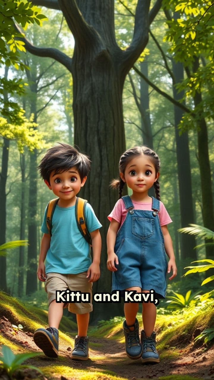 Forest Adventure of Kittu and Kavi