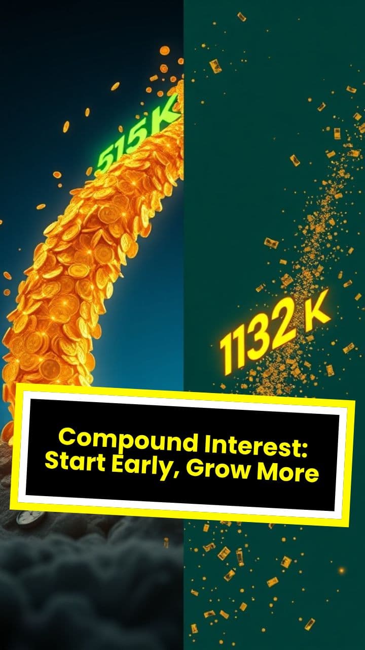 Compound Interest: Start Early, Grow More