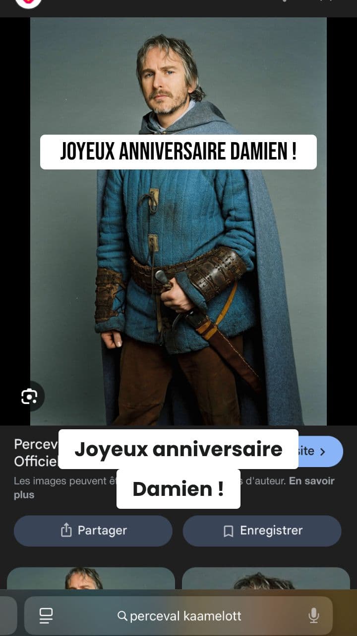 L'anniversaire de Damien par Perceval