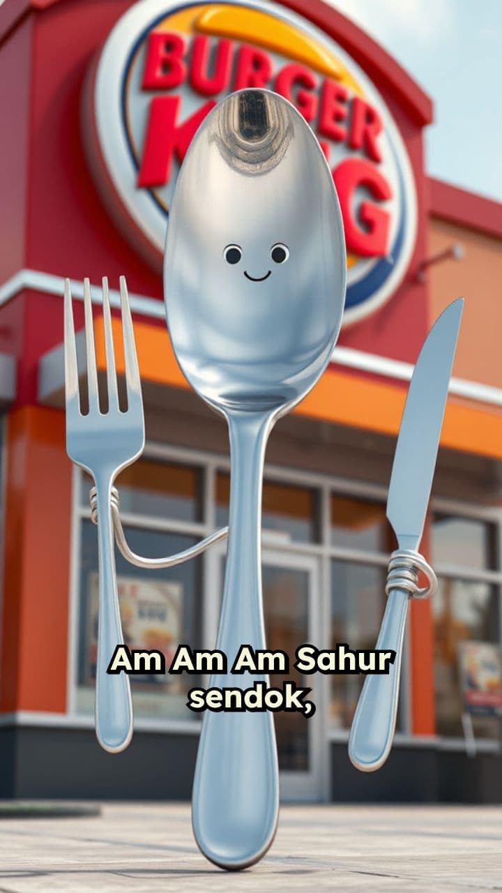 Sahur di Burger King