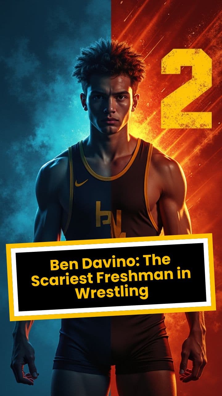 Ben Davino: The Scariest Freshman in Wrestling