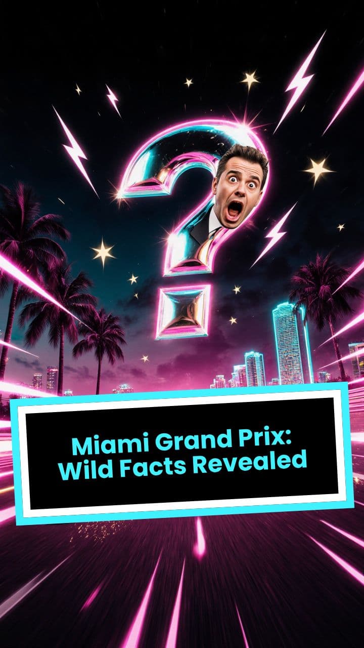 Miami Grand Prix: Wild Facts Revealed