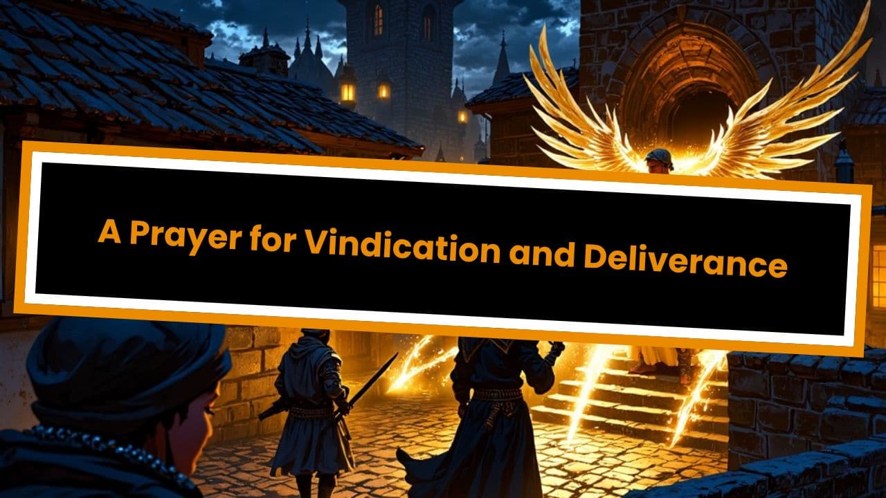 Psalm 35 A Prayer for Vindication and Deliverance