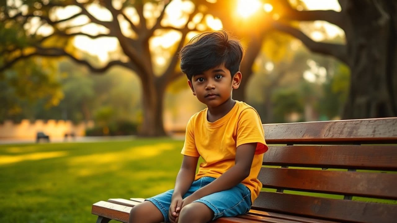 Aarav and the Kind Sparrow