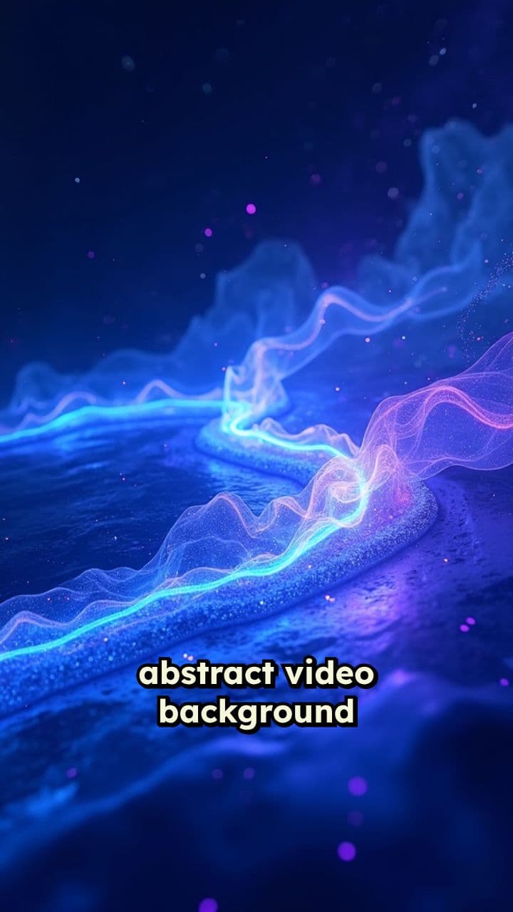 Abstract LED Wall Video Background