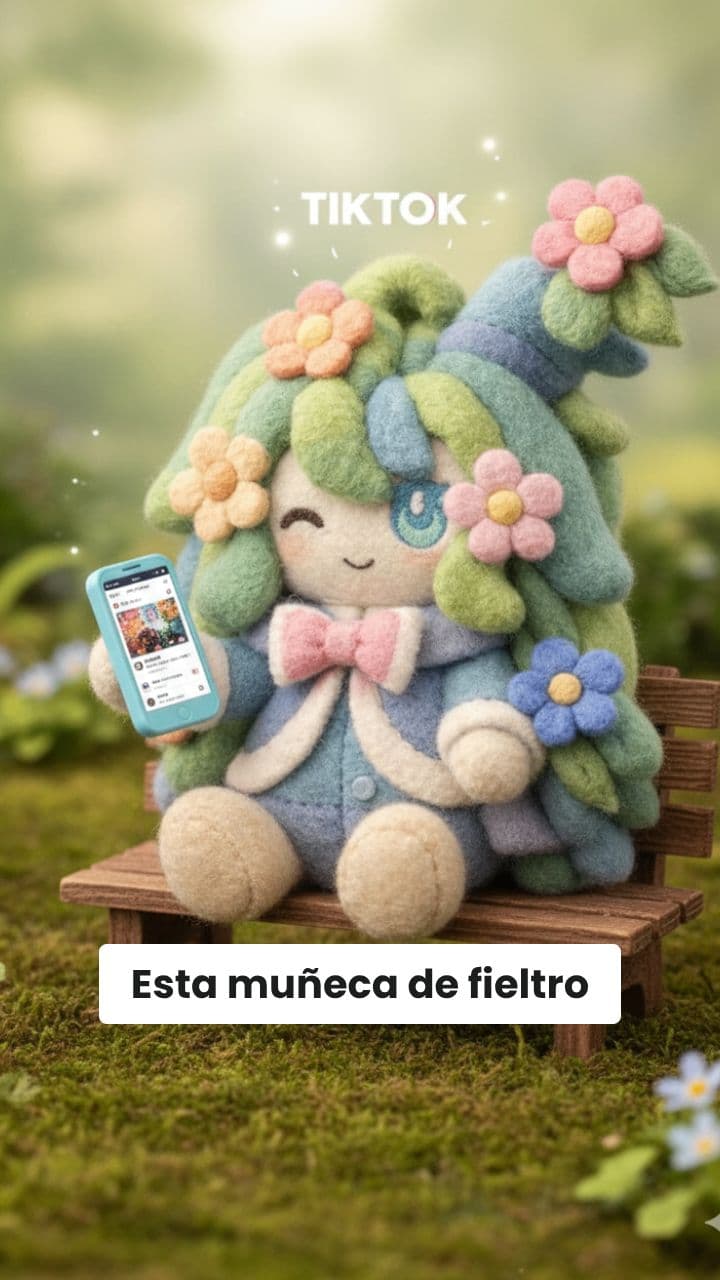 La muñeca de fieltro viral