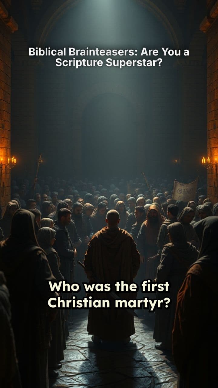 Biblical Brainteasers: Are You a Scripture Superstar?