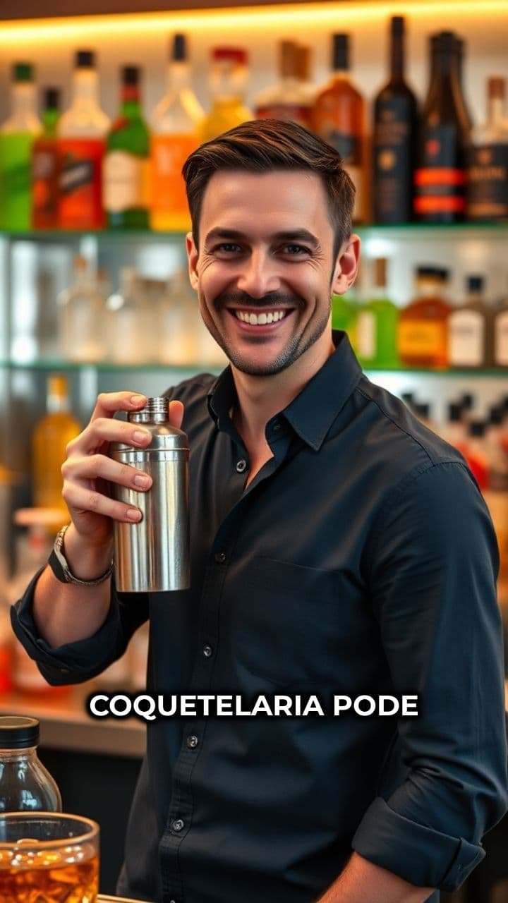 Coquetelaria: Diversão e Criatividade em Casa