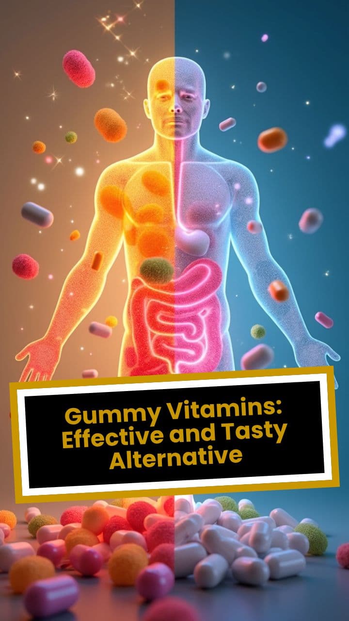 Gummy Vitamins: Effective and Tasty Alternative