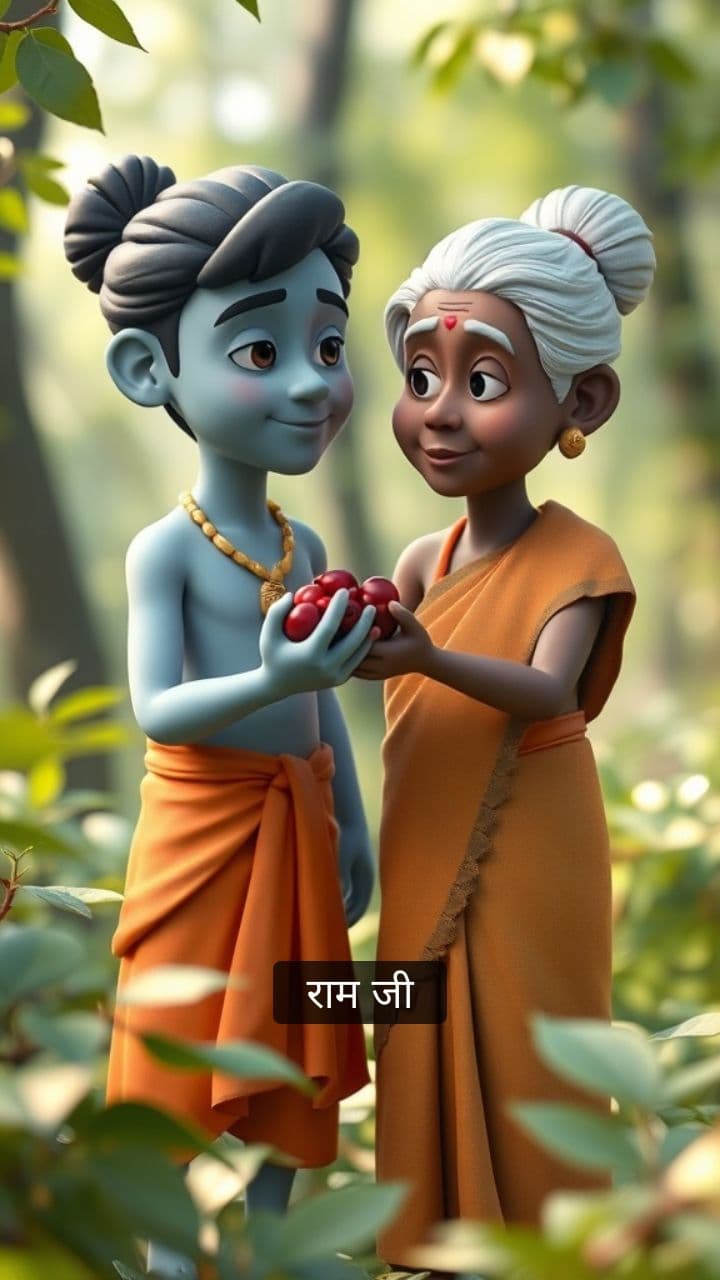 राम जी का प्रेम और शबरी के बेर