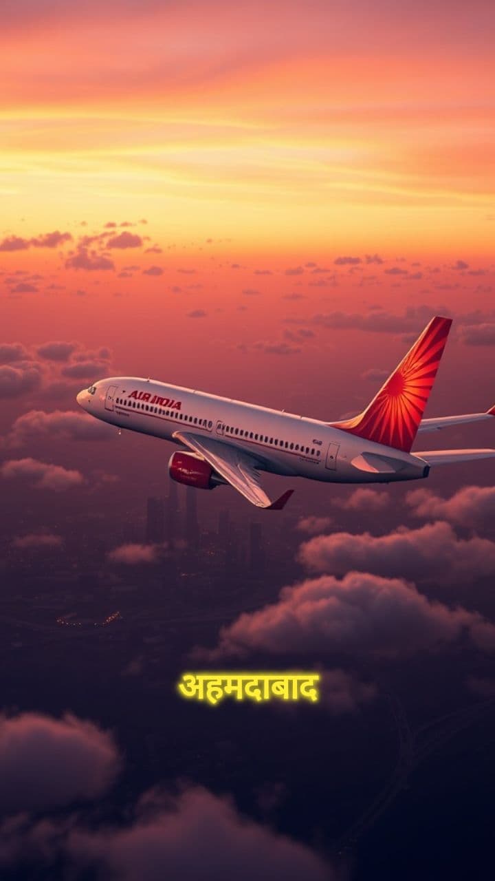 अहमदाबाद में एयर इंडिया प्लेन क्रैश