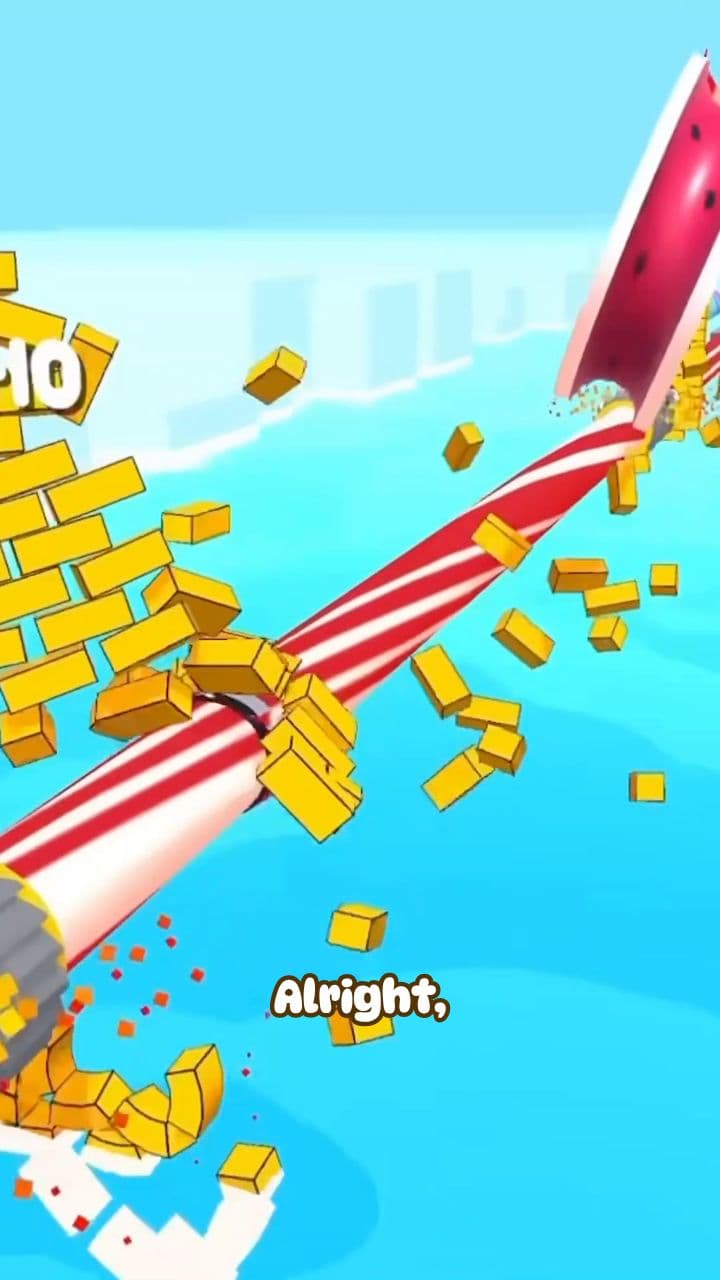 Candy Cane Obstacle Course Run