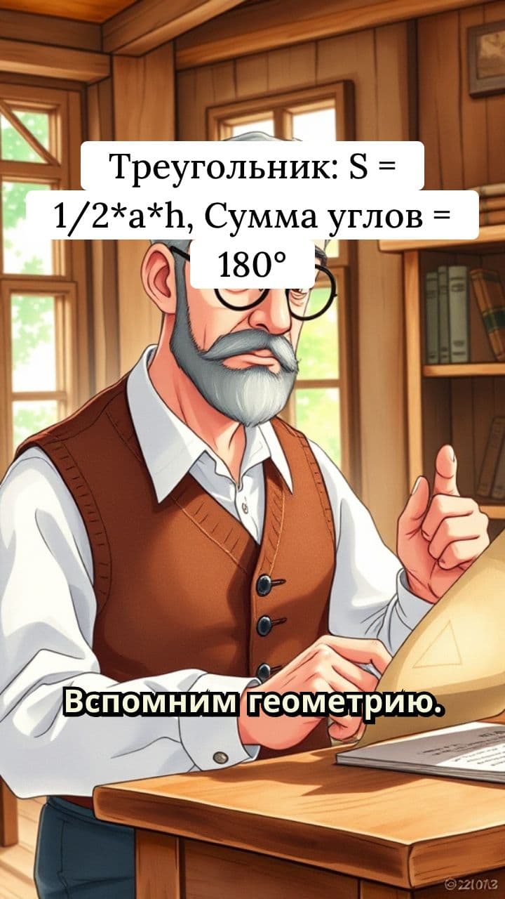 Геометрия в стиле Гибли